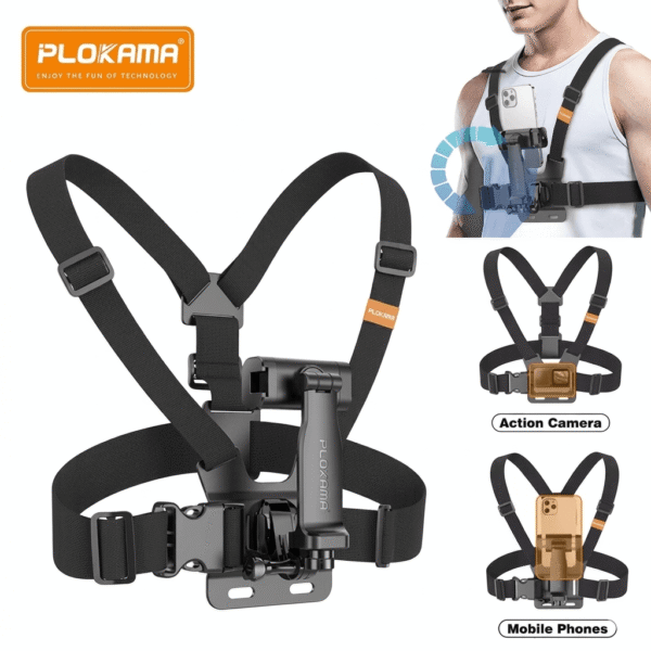 Original PLOKAMA CX10 Chest Mount For Mobile Phone And Action Camera