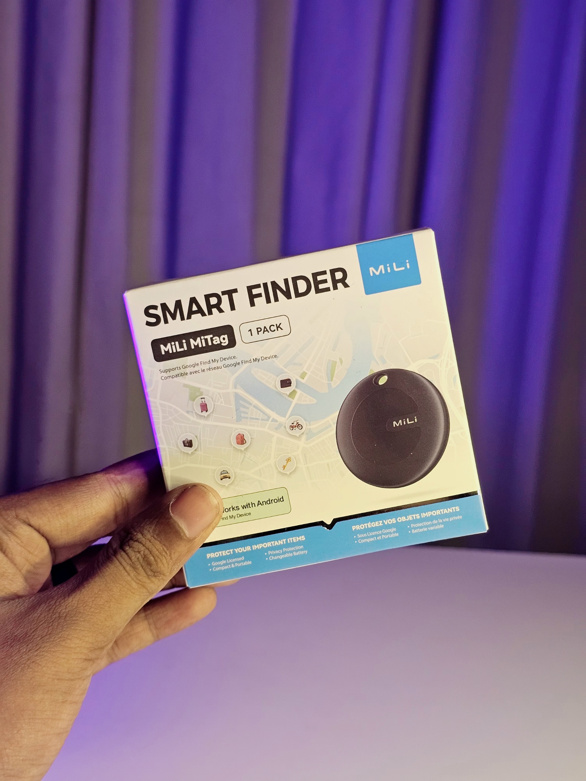 Official MiLi MiTag Android Location Tracker Device-Compatible With Google’s Find My Device - Image 2