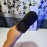 Interview Wireless Lavalier Microphone Handheld Adapter With Square Logo Box (Microphone Not Included) - Image 5