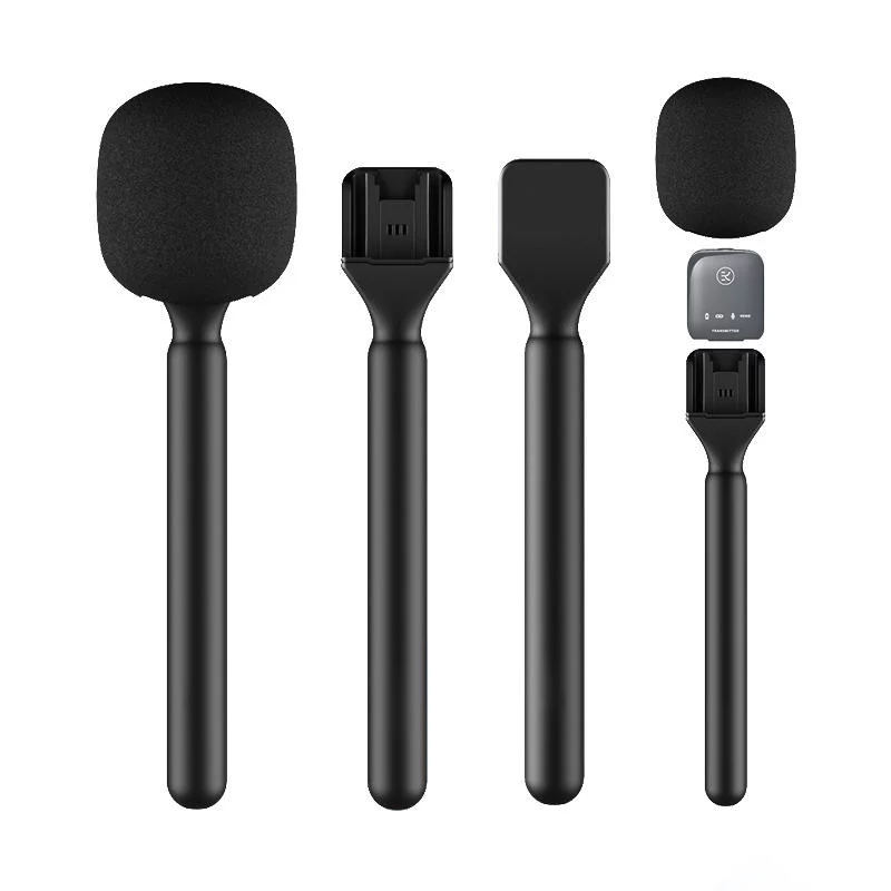 Wireless Microphone Holder For Interview (Microphone Not Included)