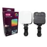 MJ88 RGB Mini LED Video Light | Reachargeable Portable Fill Light for Mobile, Laptop, Photography & Content Creation